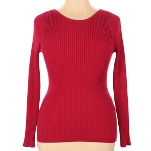Lane Bryant Scoop neck long sleeve knit sweater